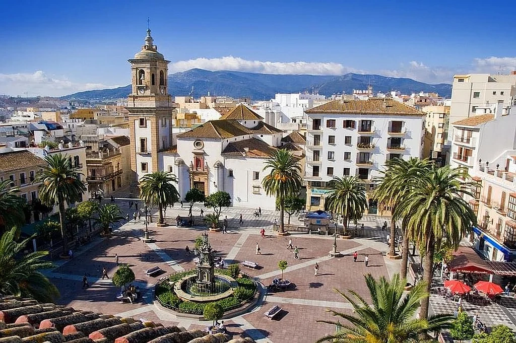 Plaza Alta en het historische centrum van Algeciras