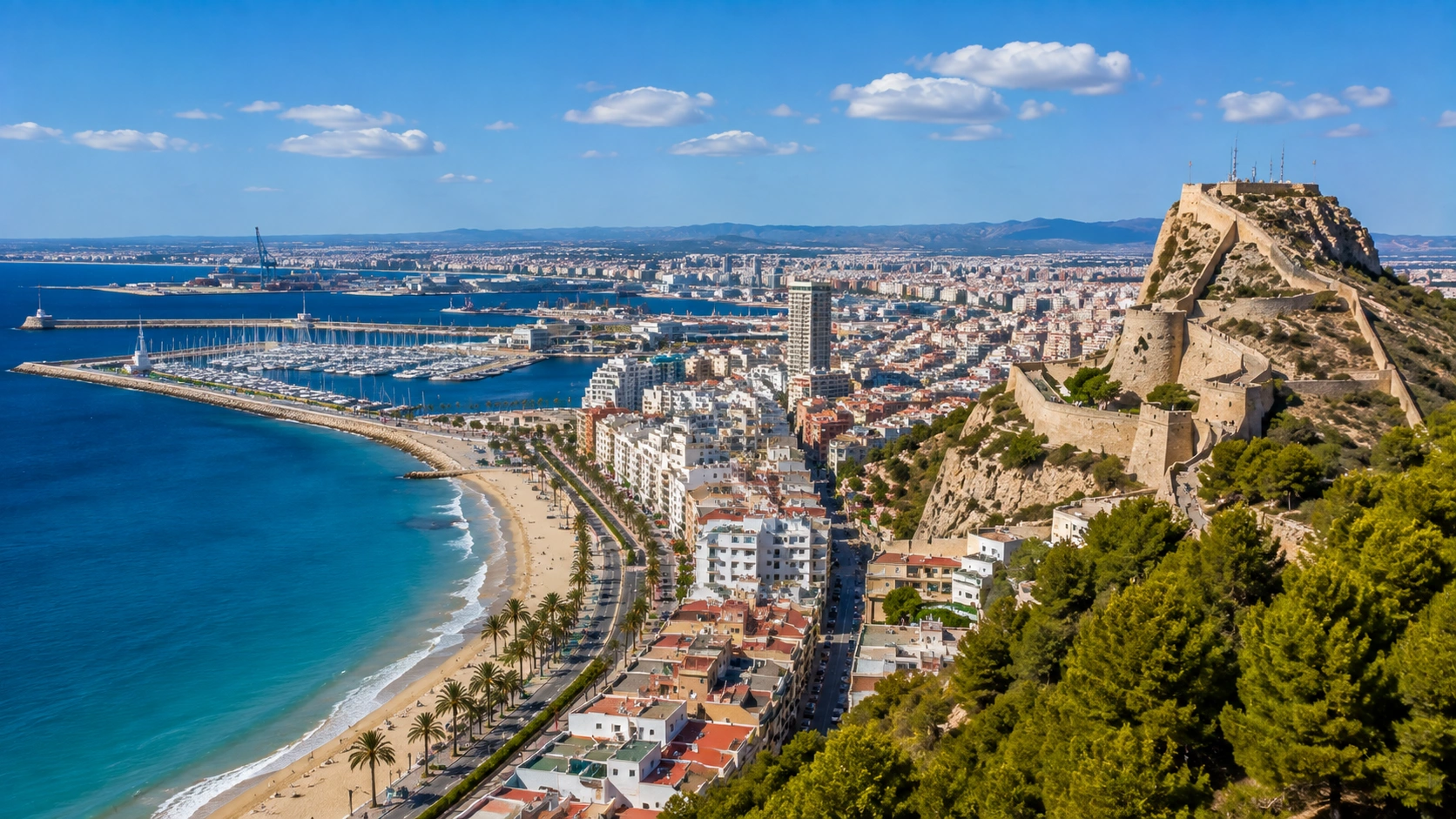 Alicante veerboot bestemming