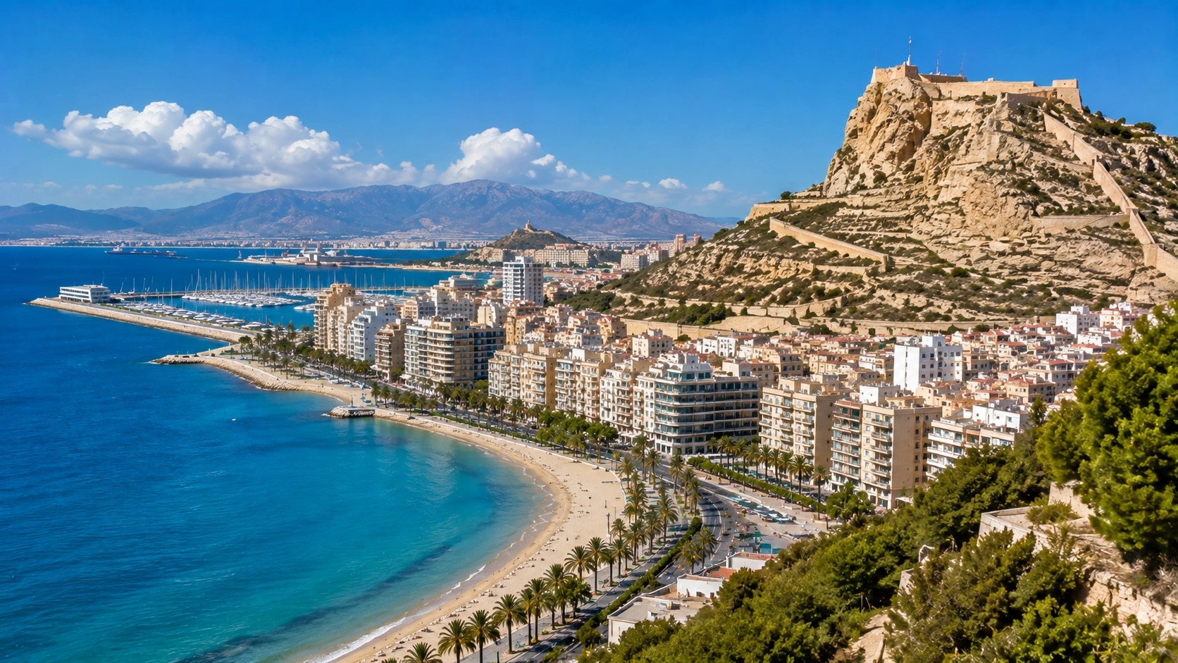 Almería veerboot bestemming