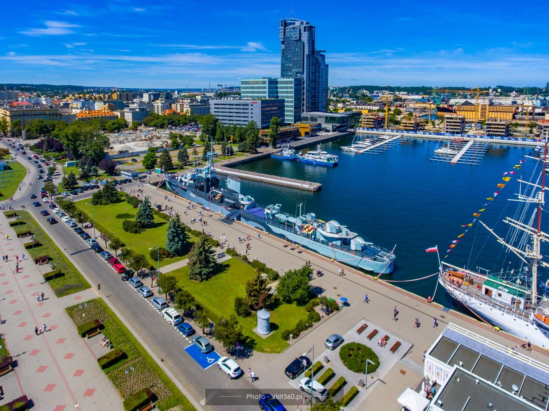Gdynia veerboot bestemming