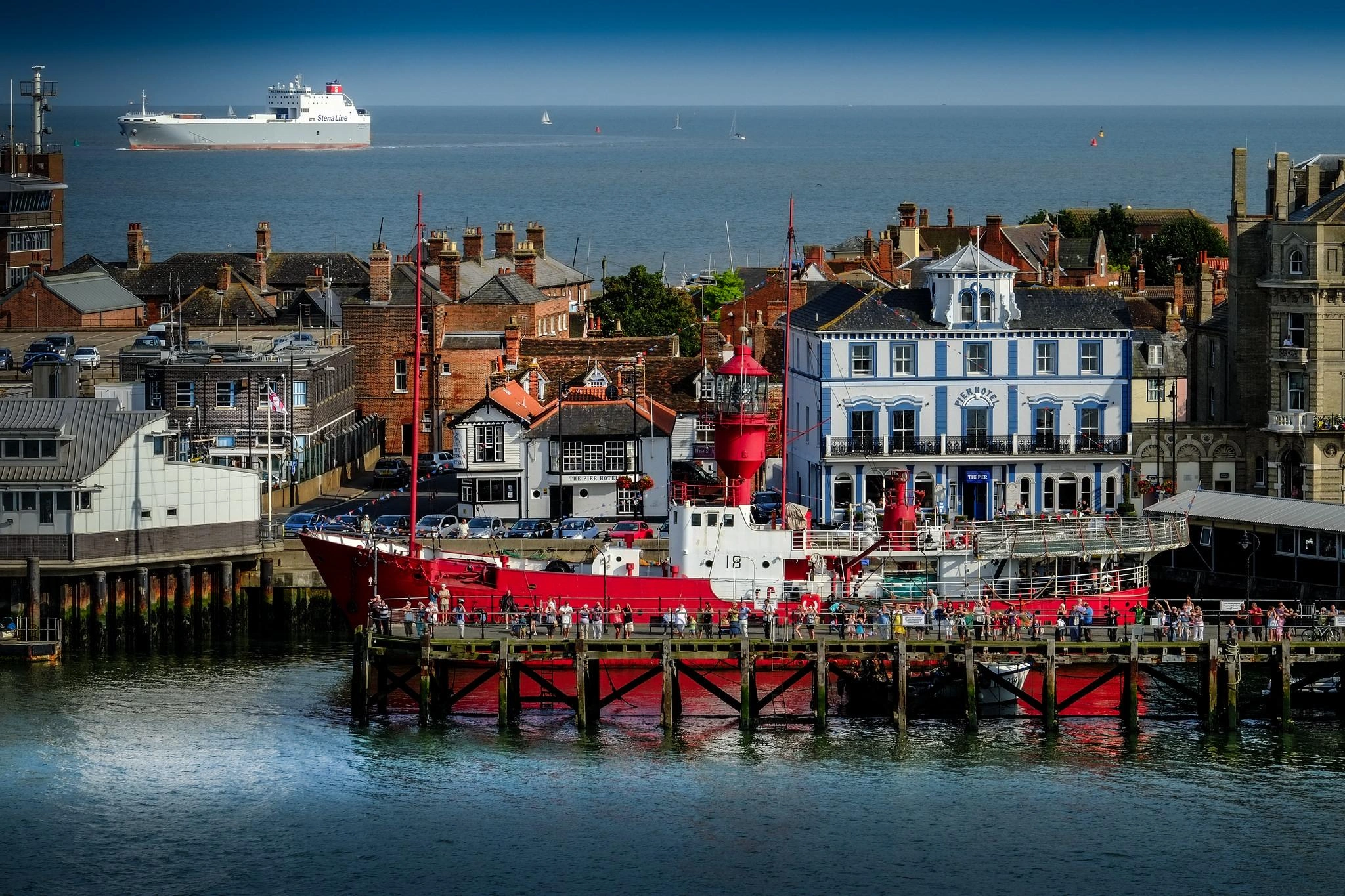 Harwich veerboot bestemming