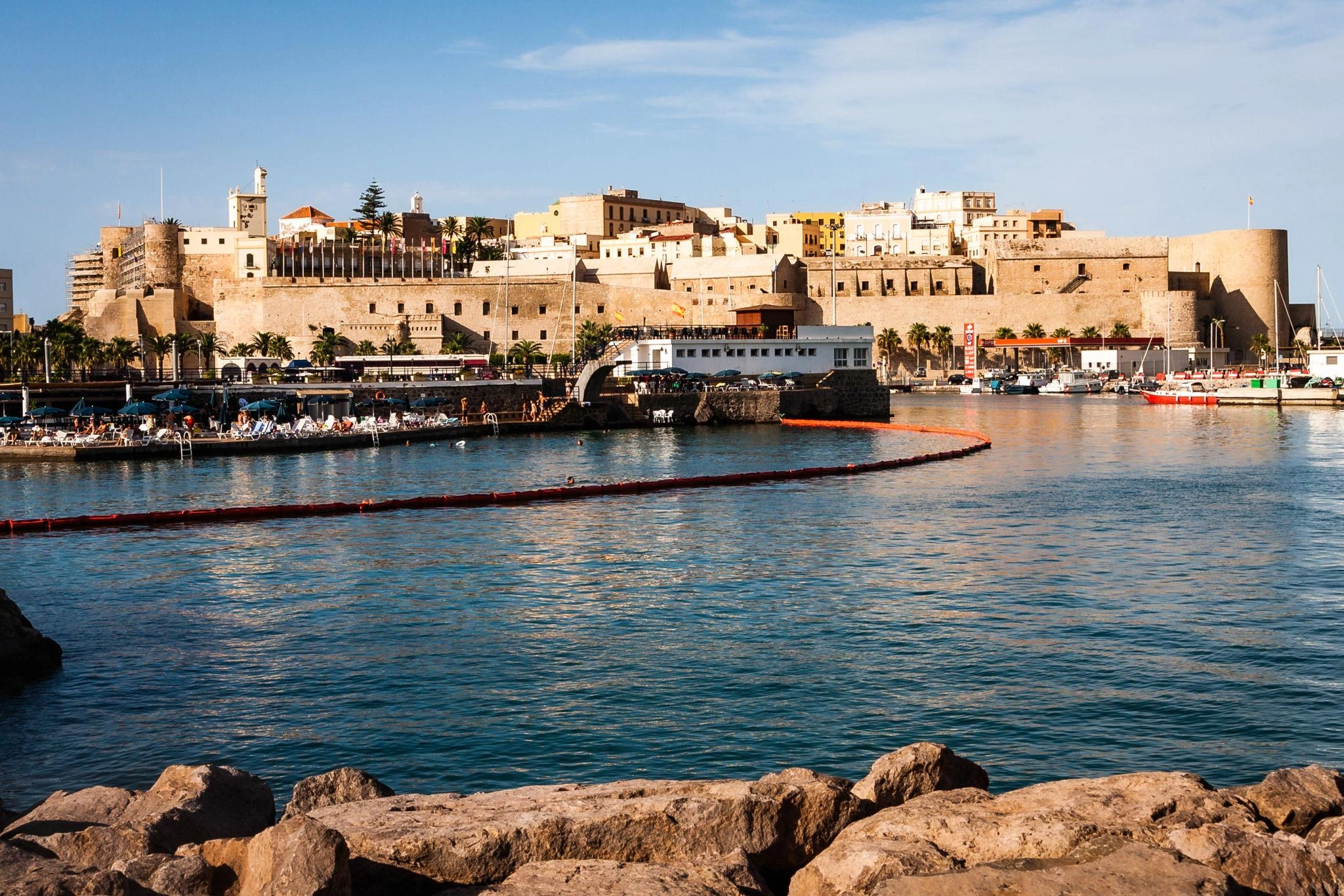 Melilla veerboot bestemming