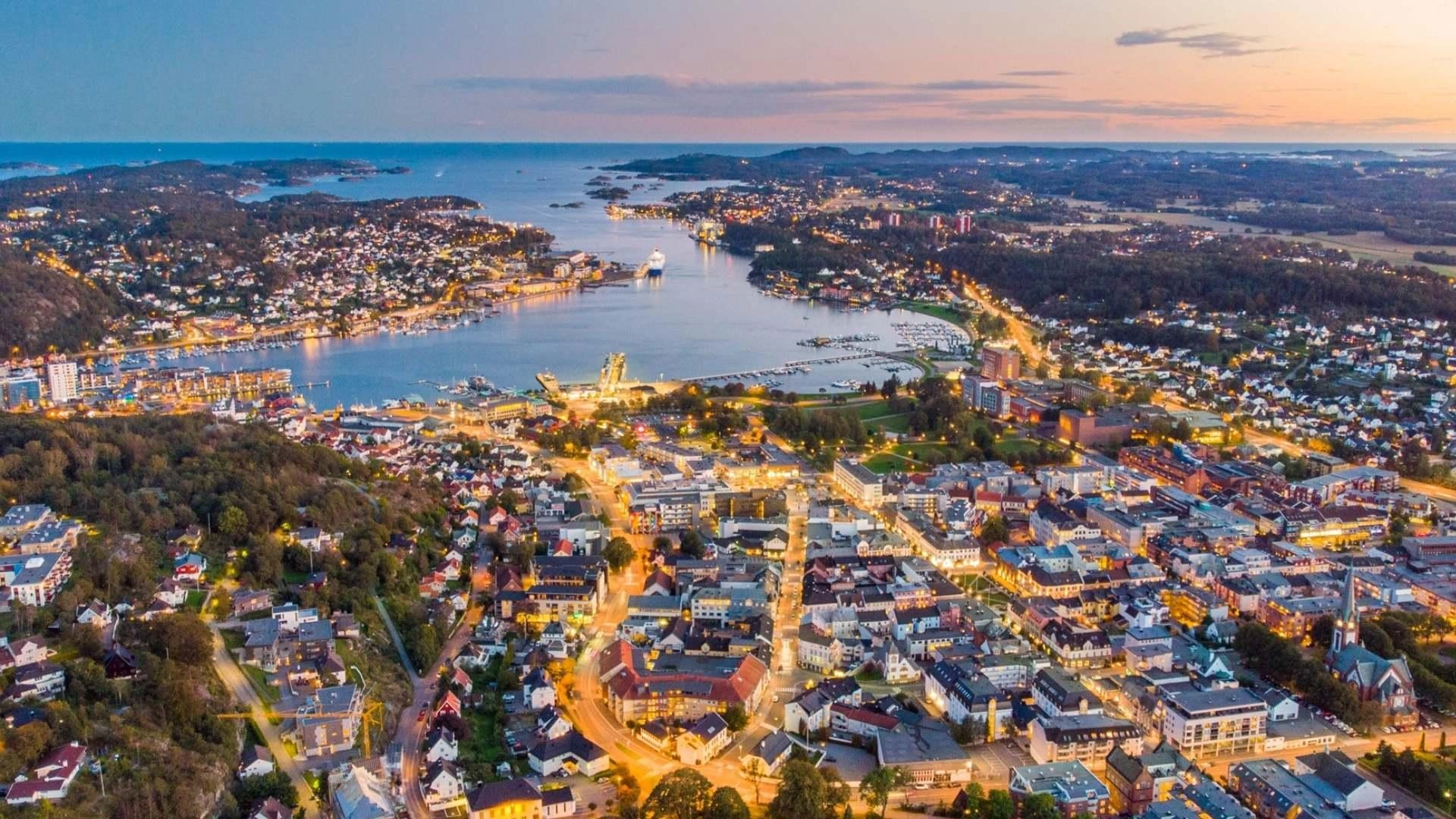 Sandefjord veerboot bestemming