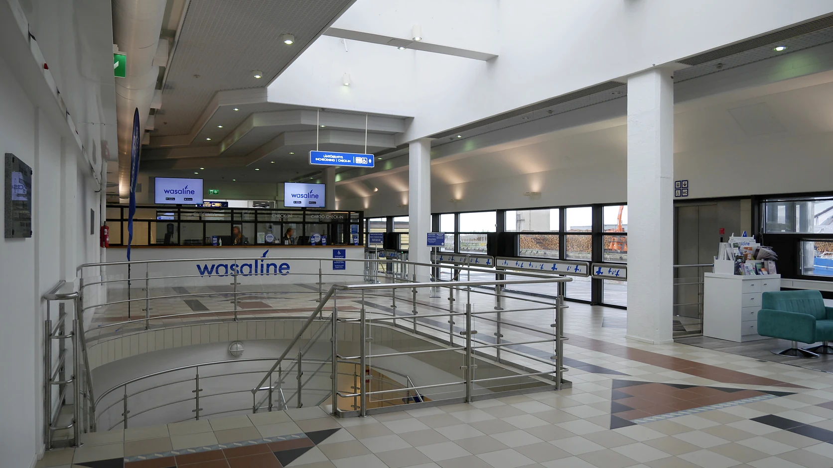 Wasaline passagiersterminal in Vaasa, Finland