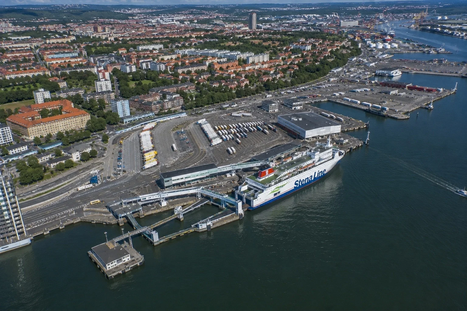 Stena Line passagiersveerbootterminal in Göteborg, Zweden