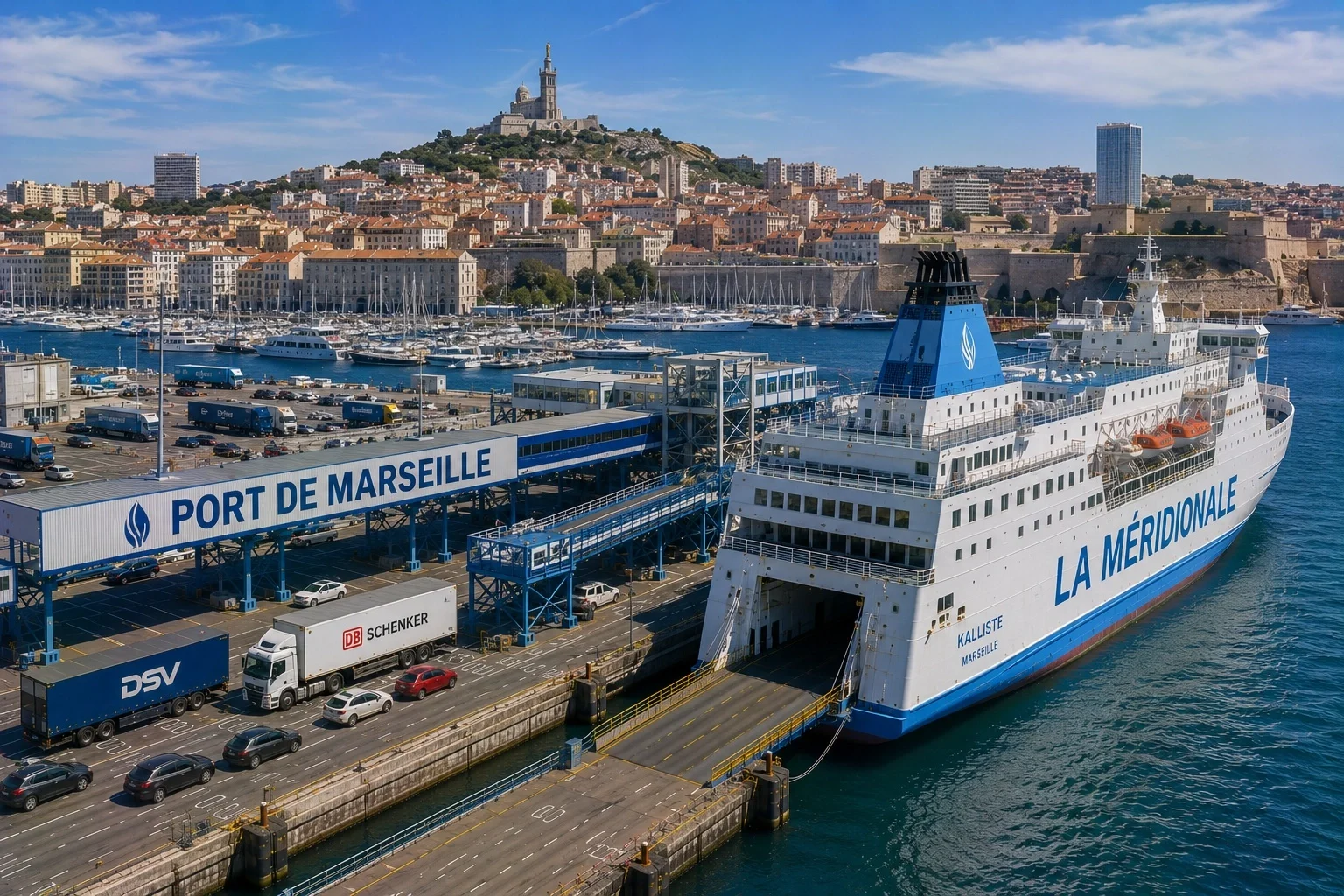 Marseille veerboothaven