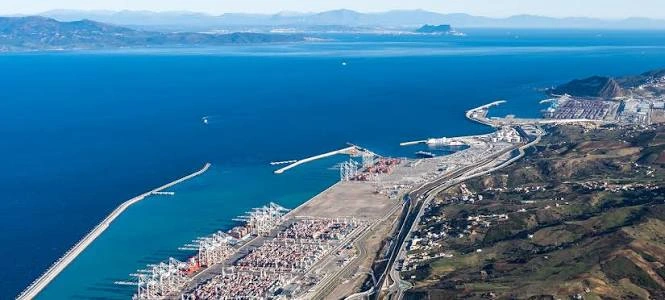 Nador veerboothaven in noordelijke Marokko
