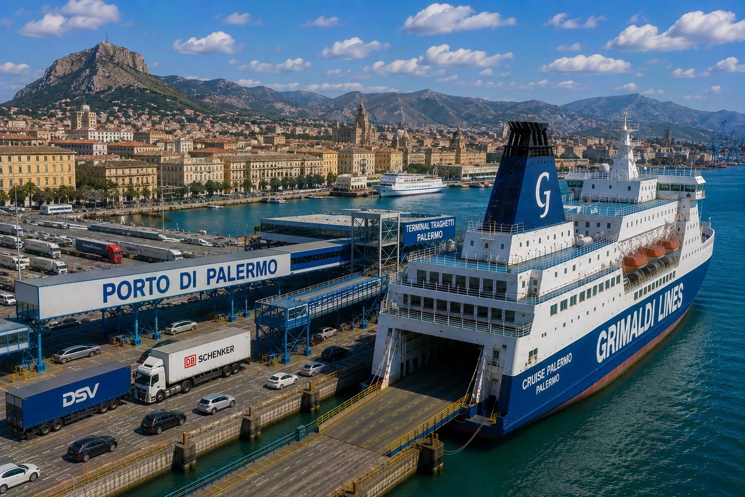 Palermo veerboothaven