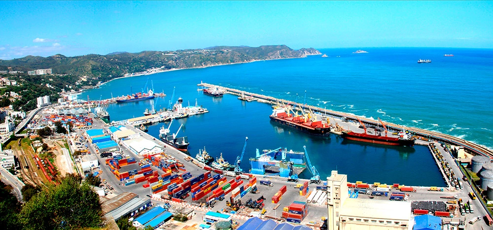 Skikda veerboothaven op de Algerijnse kust