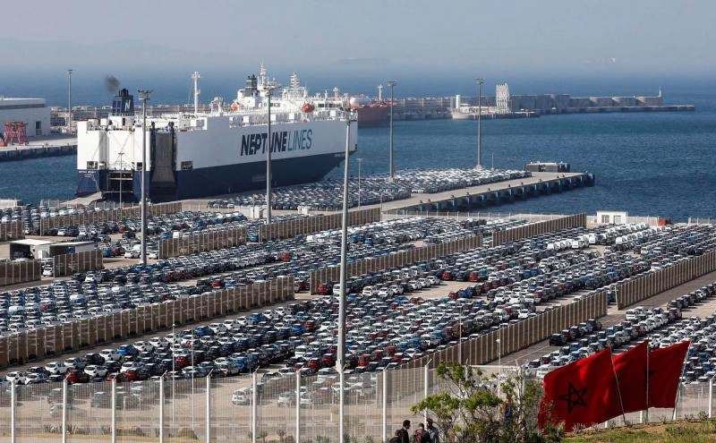 Tanger Med veerbootterminal en haven infrastructuur