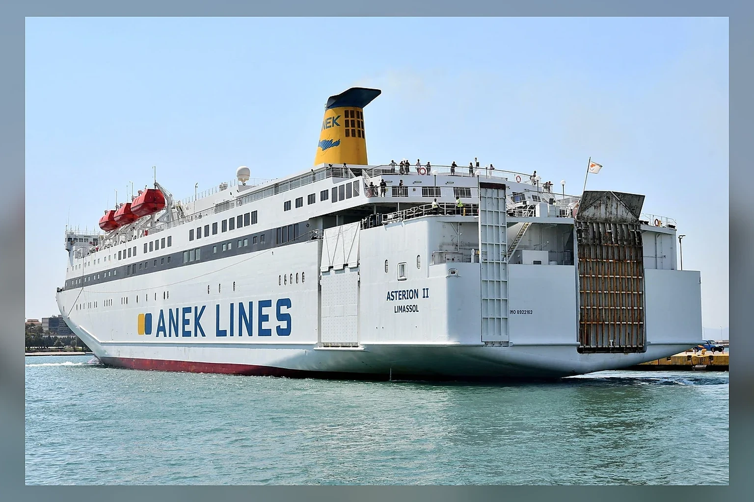 ANEK Lines passagiersveerboot bedient Kreta