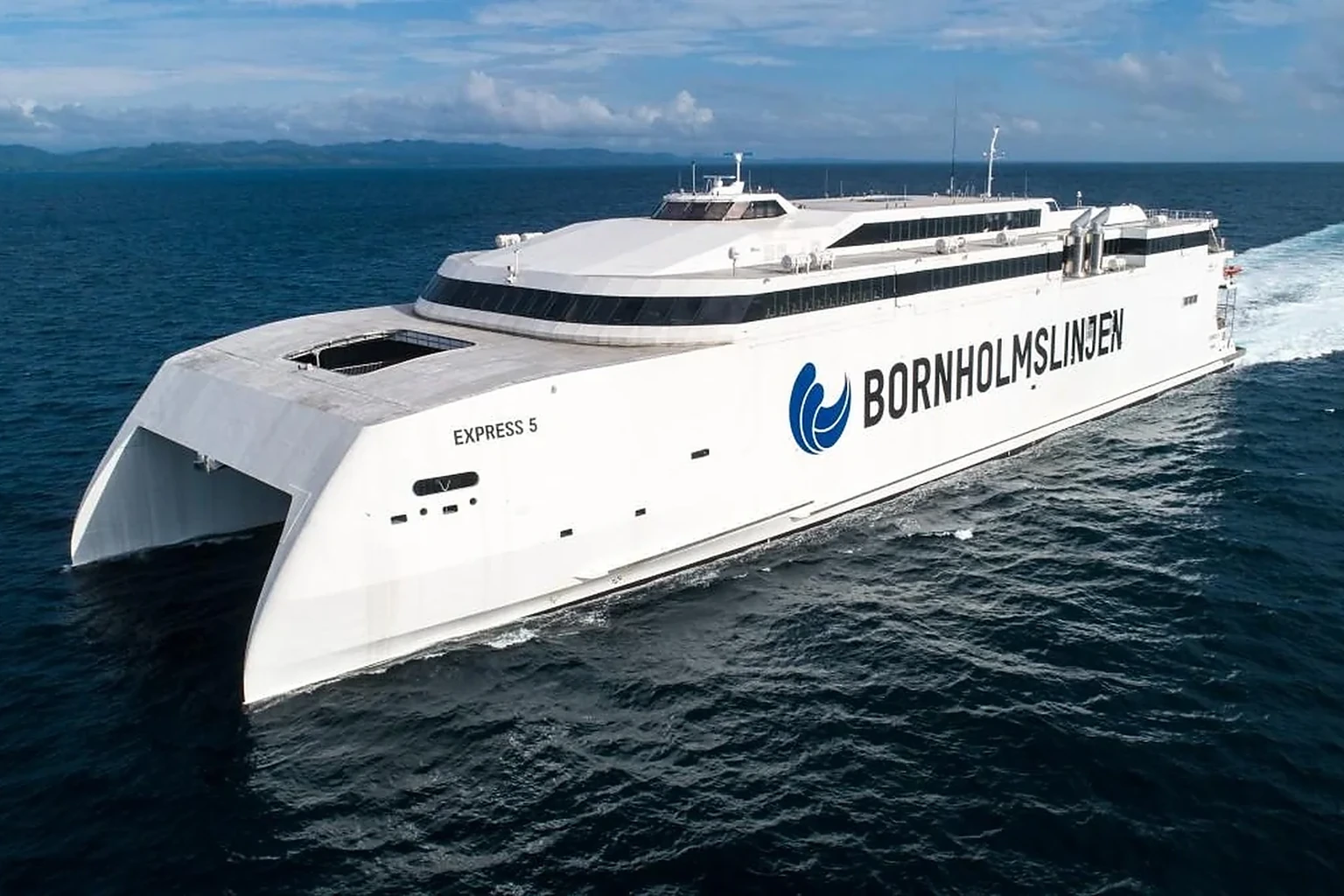 Bornholmslinjen passagiersveerboot bedient Bornholm