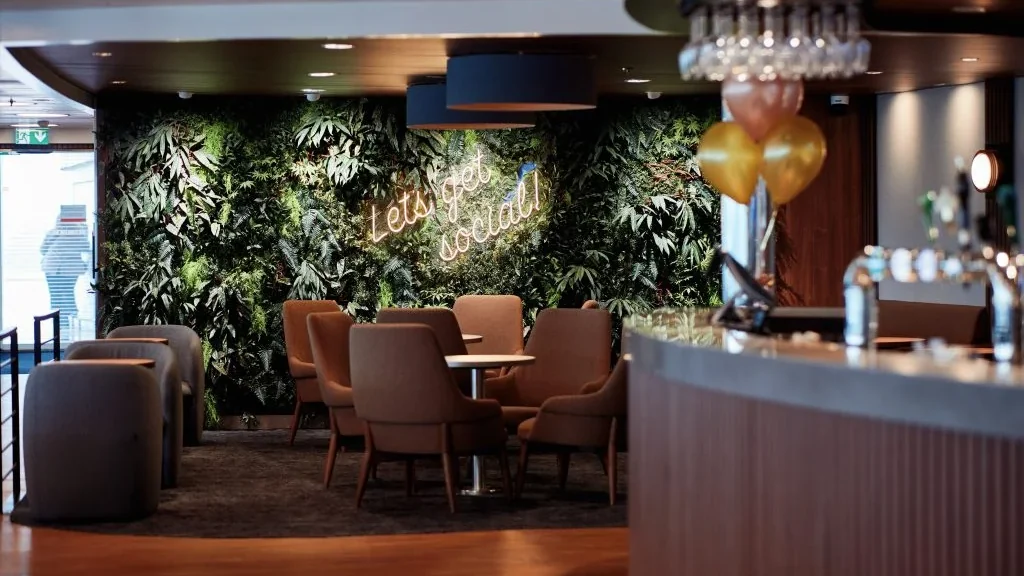Social Café aan boord Stena Britannica