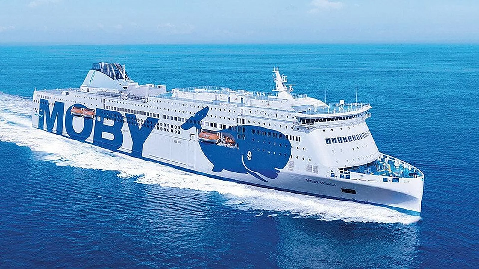 Moby Lines passagiers- en autoveerboot