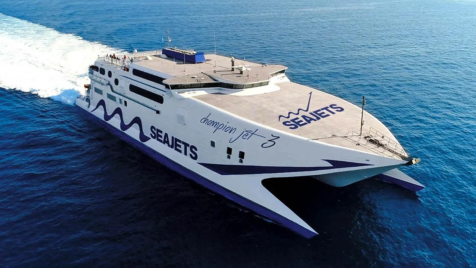 Seajets hogesnelheids passagiersveerboot