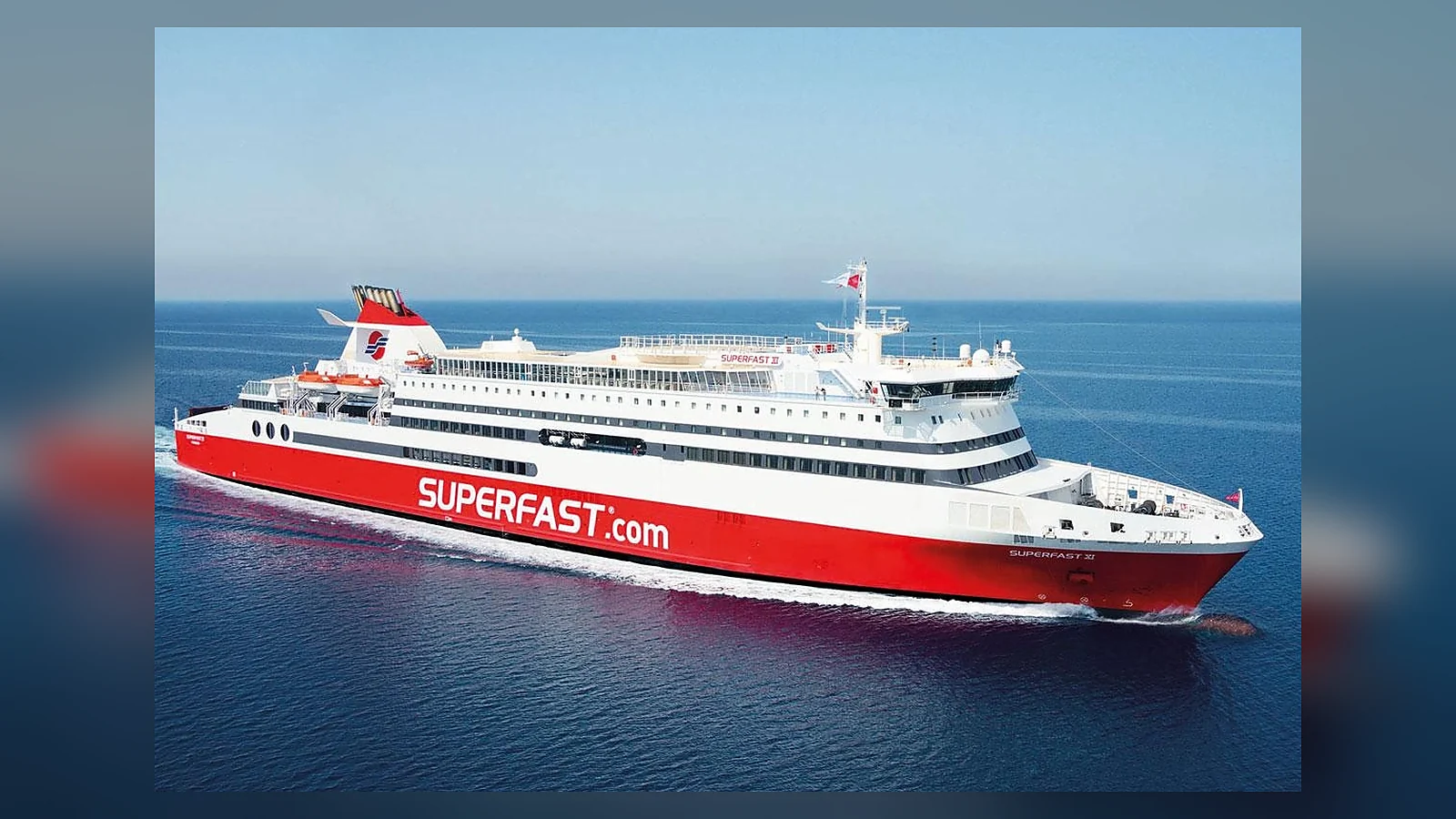 Superfast Ferries passagiers en voertuigen schip